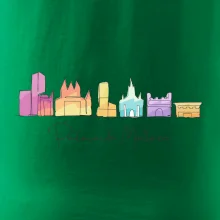 Mallorca - Siluety pamiatok - farebné