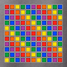 LGBT dúhový štvorec