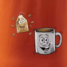 Parové tričko - Hrnček a čaj