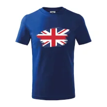 Britská vlajka roztrhaná