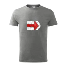 Párová turistická značka  červená