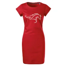 Kôň - bežiaci silueta hlavy Kôň - bežiaci silueta hlavy