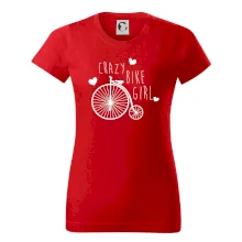 Crazy bike girl
