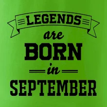 Legends are born in September