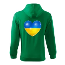 Ukrajina srdce vlajka Ukrajina srdce vlajka