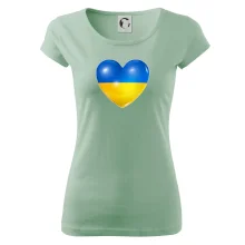 Ukrajina srdce vlajka Ukrajina srdce vlajka