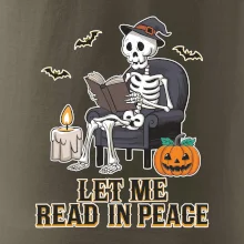 Let me read in peace