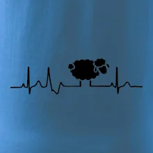 EKG čierna ovečka