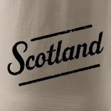 Scotland Vintage nápis Scotland Vintage nápis