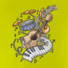 Hudobné nástroje v notách