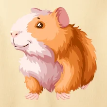 Morča - kreslené, bielo oranžové