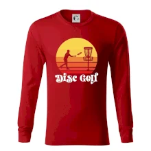 Disc golf postava vintage Disc golf postava vintage