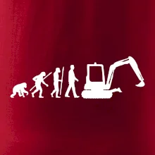 Evolúcia bager malý Evolúcia bager malý