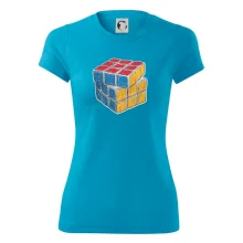 Rubikova kocka kreslená