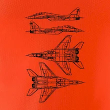 Mig 29 Fulcrum - obrys