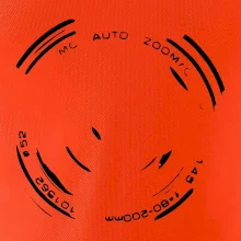 Foto objektív obrys Foto objektív obrys