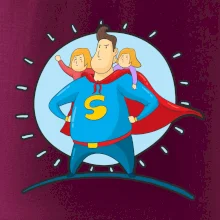 Ocko superman - dievča a dievča Ocko superman - dievča a dievča