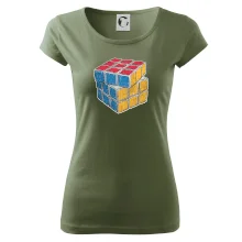 Rubikova kocka kreslená