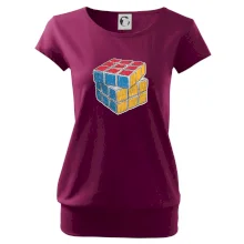 Rubikova kocka kreslená