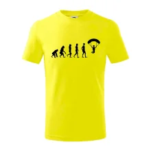 Evolúcia paragliding