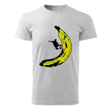 Skateboardista na banánu