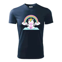 Yoga jednorožec - dúha