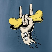 Rocková ruka kosť a oko Rocková ruka kosť a oko