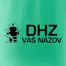 DHZ postavička - vlastný nápis DHZ postavička - vlastný nápis