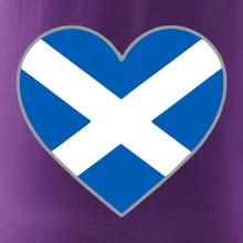 Škótske srdce na prsník