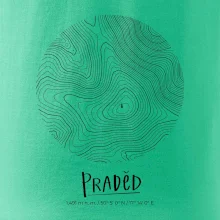 Praděd - vrstevnice v kruhu