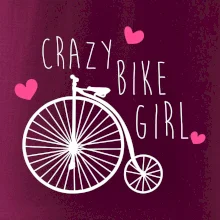 Crazy bike girl Crazy bike girl