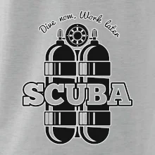 Dive now work later - Scuba