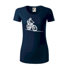 MTB kreslený cyklista