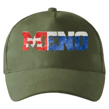 Slovenská vlajka - Váš nápis