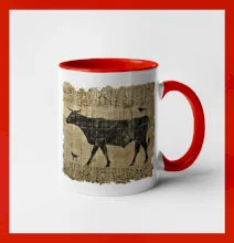 Egyptské hieroglyfy krava Egyptské hieroglyfy krava