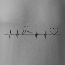 Hokejový hráč EKG