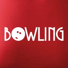 Bowling nápis Bowling nápis