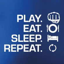 MMA eat sleep repeat