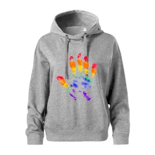 LGBT hand print