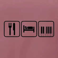 Eat sleep piano v rade