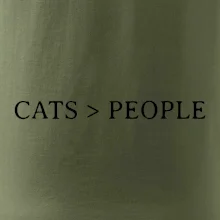 Cats > people