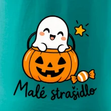 Malé strašidlo - duch v tekvicovom vedierku