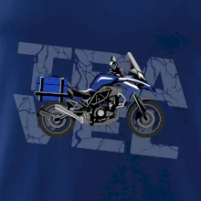 Cestovná enduro modrá