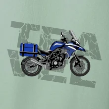 Cestovná enduro modrá