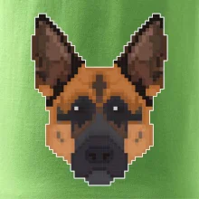 Nemecký ovčiak - Rozpixelovaný