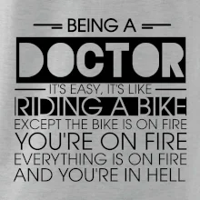 Being a doctor - bike
