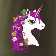 Vianočný jednorožec Vianočný jednorožec