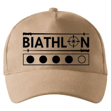 Biathlon terč a hůlky