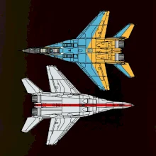 Mig 29 Fulcrum zo spoda a zo shora