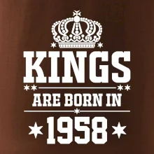 Kings are born in 1958